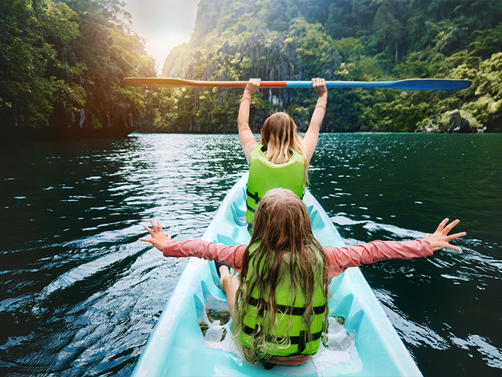 kayaking