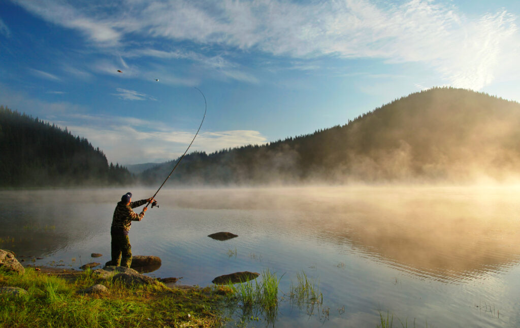 shore fishing